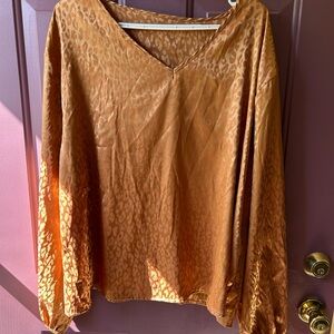 Long sleeve cheetah shirt